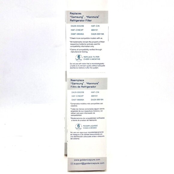 GOLDEN ICEPURE -RWF0700A-3 PK  Filters - Replaces HAF-CIN469101  DA29-00020B - Picture 4 of 4